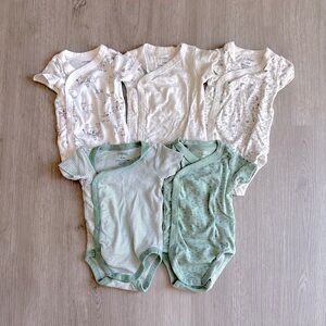 Bundle of Snap Bodysuits- Size 3M